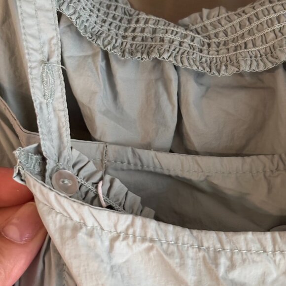 Daily Practice Tiered High-Low Midi Dress Mint SZ: X- Large - Picture 10 of 16